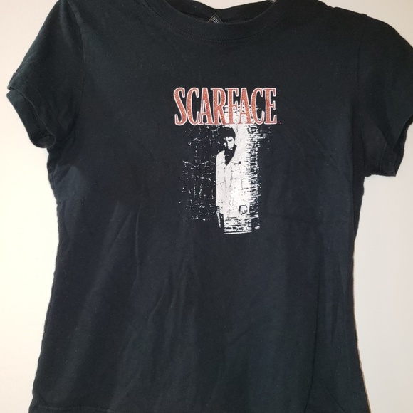 Dragonfly Clothing Company Tops - Juniors Scarface Tee-Shirt *rare*